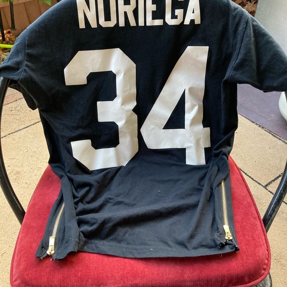 moxeda:NY Other - Black NORIEGA Tshirt with zippers